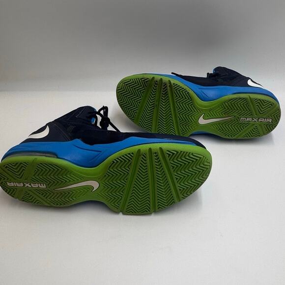 Nike Air Max Stutter Step 2 Mens Basketball Shoes Blue Green 653455-400 main image 8